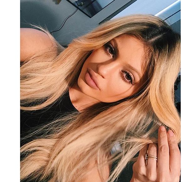 Kylie Jenner já foi loira
