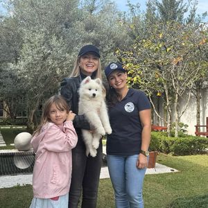 No post, Eliana revelou que acompanha o filhote desde seu nascimento e, agora, finalmente foi hora de levá-lo para casa