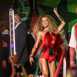 Brunna Gonçalves afirmou que Ludmilla adora vê-la sambar e ama a Grande Rio
