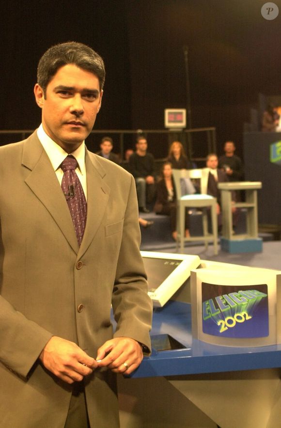 William Bonner também esteve nos debates das eleições brasileiras promovidas pela Globo