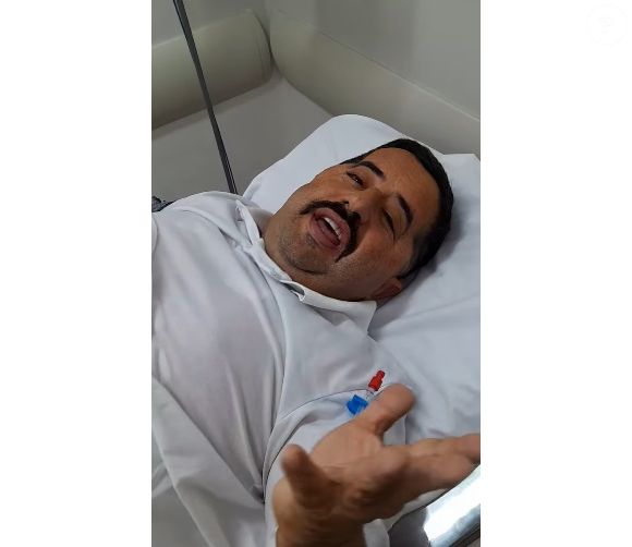 Humorista cearense Bolachinha foi atendido por equipe da Record logo após se acidentar em gravação do 'Acerte ou Caia!'