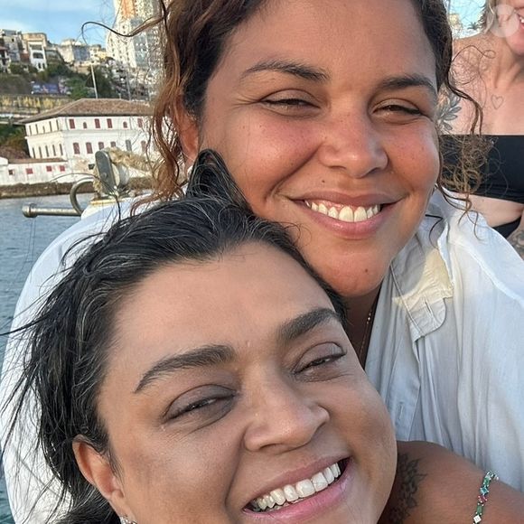 Grande amiga de Preta Gil, Ju de Paulla esteve ao lado da cantora, e contou que a famosa adorava assistir ao Flamengo na Copa do Mundo de Clubes.