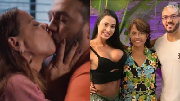 ‘Palhaçada': mãe de Gracyanne Barbosa sai em defesa de Belo e critica Viviane Araujo após expor 'incômodo' com beijo em novela