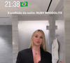 Nos Estados Unidos, Virginia Fonseca investe em look all black com renda e alfaiataria ampla para noite em Manhattan