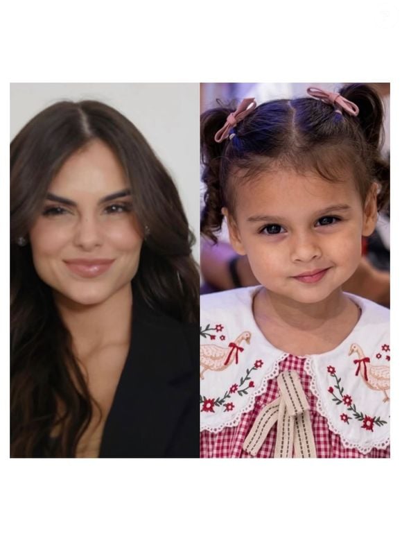 Em um comentário, uma pessoa acusou Amanda Kimberlly de usar apenas 'roupas de 50 reais' na filha