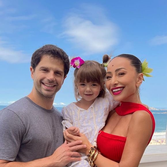 Sabrina Sato e Duda Nagle são pais da pequena Zoe, nascida em 2018; ator e apresentadora se separaram em 2023