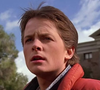 Michael J. Fox no filme 'De volta paea o futuro'