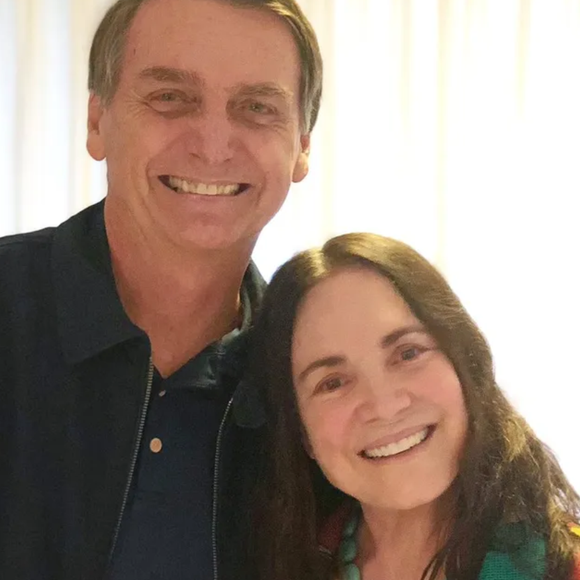 Em 2020, Regina Duarte deixou a Globo e assumiu a Secretaria Especial de Cultura do ex-presidente Bolsonaro.