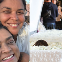 Amiga que estava com Preta Gil em seus últimos momentos, Ju de Paulla cai em prantos em velório da cantora