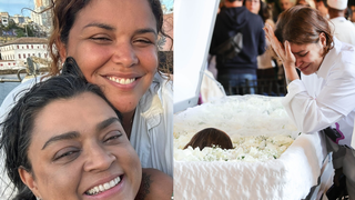 Amiga que estava com Preta Gil em seus últimos momentos, Ju de Paulla cai em prantos em velório da cantora