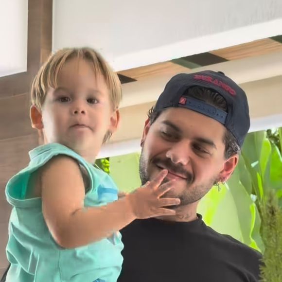Vídeo publicado por Zé Felipe durante comemoração do aniversário de Leonardo gera debate sobre 'brincadeiras' com crianças