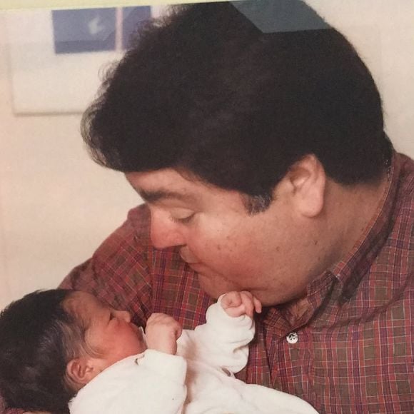 Lara relembra infância ao postar foto com Faustão no Dia dos Pais em 2024 e celebra poder da família às vésperas do casamento