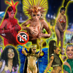 Traídas pelo tapa-sexo no Carnaval! Sabrina Sato, Deborah Secco e mais 10 famosas já viveram sufoco com o item na avenida