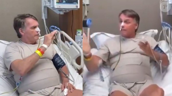 VÍDEO: Após live na UTI, Bolsonaro grita e faz escândalo ao ser intimado no hospital por oficial de justiça: 'Eu peço…'