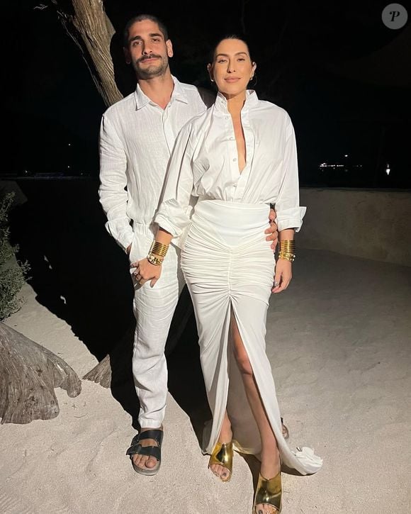 Fernanda Paes Leme e Victor Sampaio tiveram pilar, de dois anos