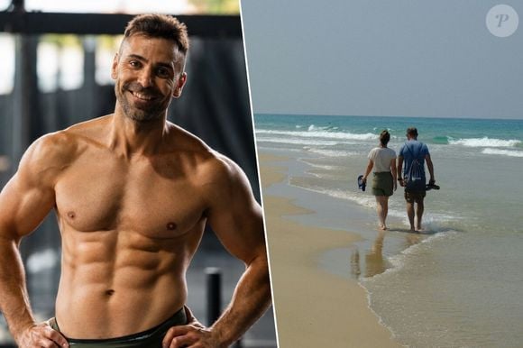 Personal trainer José Ruiz diz que uma caminhada na praia queima de 400 calorias por hora