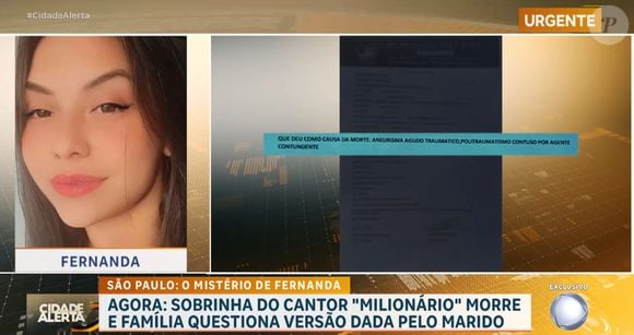 Morte trágica de sobrinha do cantor Milionário: polícia está investigando acidente de moto ocorrido em Mogi Mirim (SP)