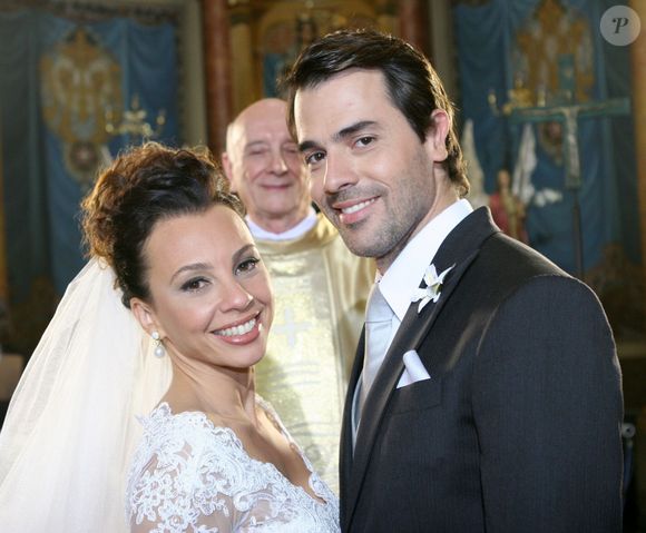 Claudio Lins e Carla Marins após 'História de Amor' (Globo) fizeram 'Uma Rosa com Amor' (SBT)