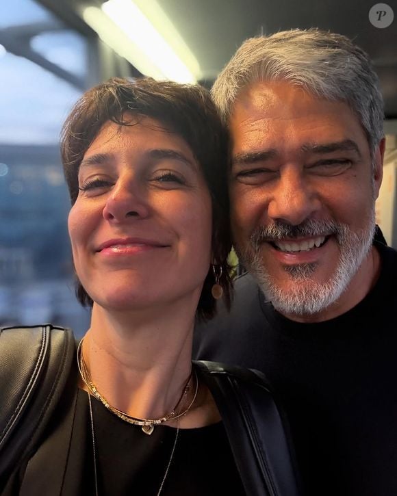Esposa de William Bonner, a fisioterapeuta Natasha Dantas, dividiu com os seguidores o momento em que ele deixa a casa rumo à Central de Jornalismo da Globo