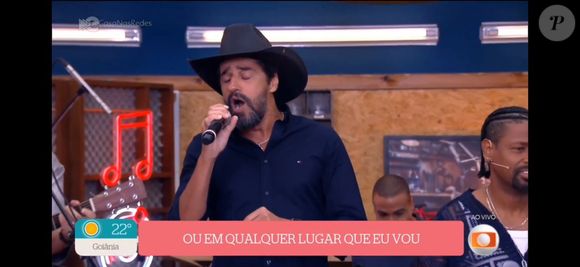 Cowboy foi ironizado na web após cantar no 'É de Casa'; internautas relembraram deboches de Milena no 'BBB 26'