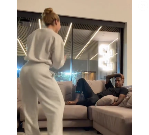 Virginia Fonseca dança o pagode "Alô, Virginia" para Vini Jr., e reação divertida do jogador do Real Madrid viraliza nas redes