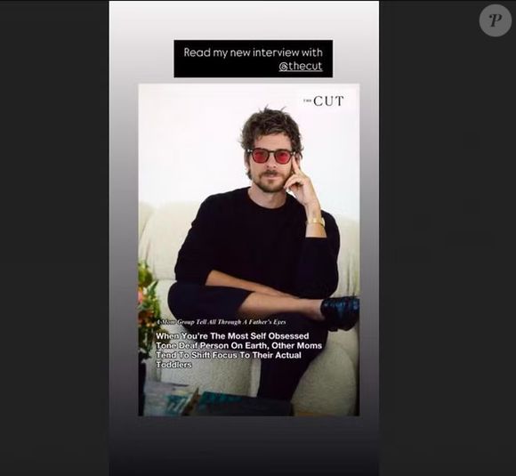 Matthew criou uma capa fake da mesma revista e acusou Ashley Tisdale de ser "a pessoa mais egocêntrica e sem noção do mundo"