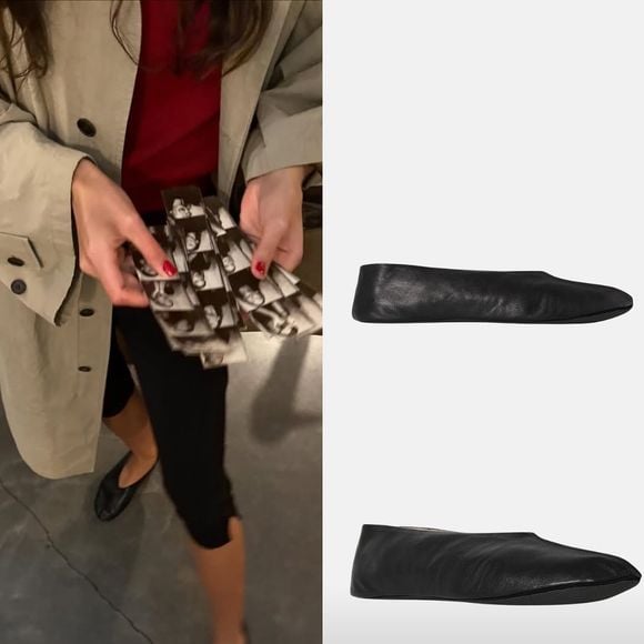 Quando o tênis encontra o balé: a sneakerina segue forte em 2026, com versões delicadas que já conquistaram Bruna Marquezine, vista usando modelo da The Row em Paris