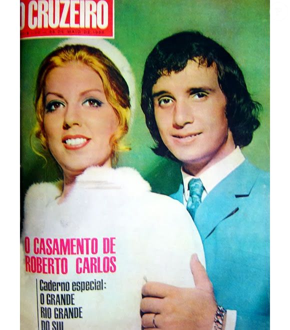 Nice, mãe de três filhos do cantor, chegou a estampar capas de revista com Roberto Carlos