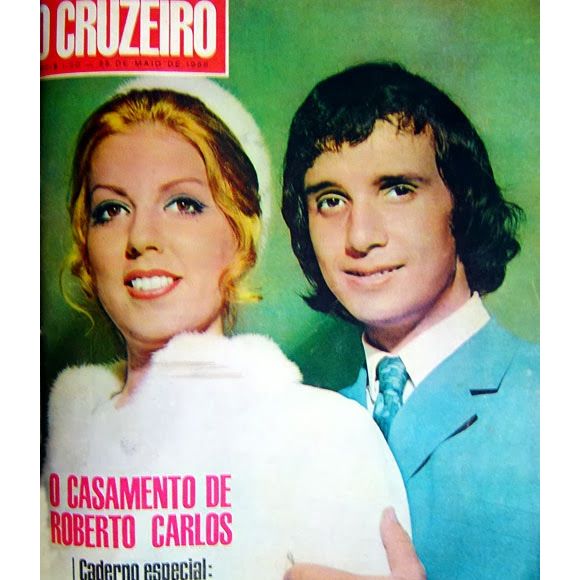 Nice, mãe de três filhos do cantor, chegou a estampar capas de revista com Roberto Carlos