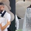 Choro no altar, bolo de 2,5 metros e 50 quilos e R$ 240 mil em vasos: Davi Brito se casa com influenciadora Emilly Araújo em MEGA cerimônia e deixa a web em choque com luxo; veja fotos!