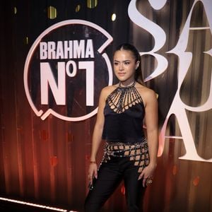 Maisa Silva aproveitou o segundo dia dos desfiles das escolas de samba do Grupo Especial do Rio de Janeiro, na madrugada desta terça-feira (17)