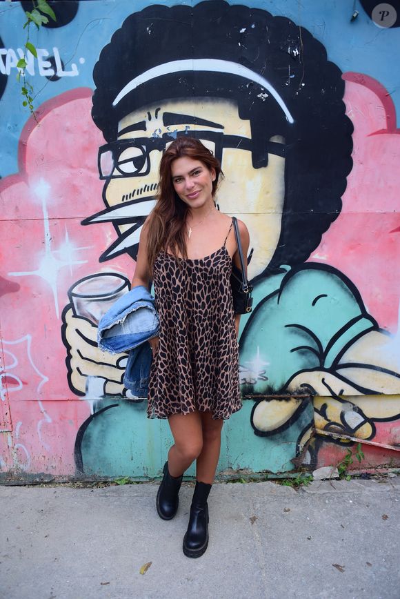 Mariana Goldfarb na festa de aniversário de Humberto Carrão