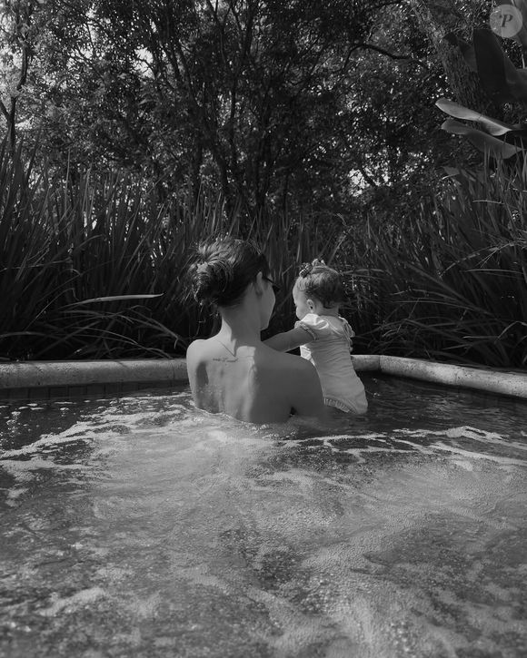 Helena, filha de Neymar com Amanda Kimberlly, tem 10 meses