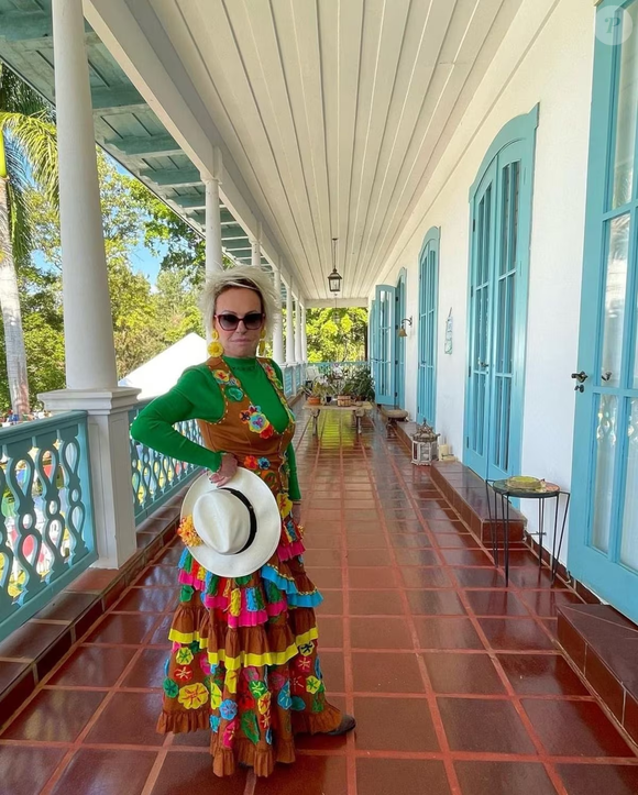 Ana Maria Braga adora passar momentos de relaxamento em sua fazenda luxuosa