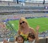 Virgínia levou as filhas que tem com Zé Felipe para o jogo do Brasil durante período que esteve nos EUA