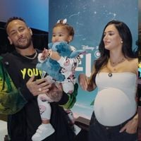 Quem pode, pode! Disney monta cinema VIP na casa de Neymar e Bruna Biancardi; Mavie brilha de Minnie