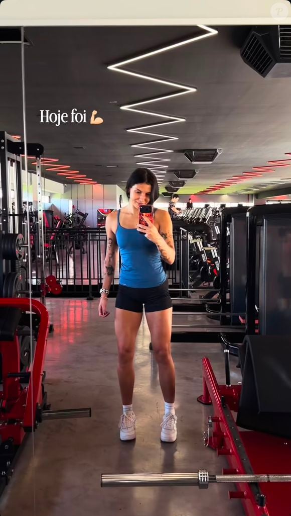Ana Castela ganhou cerca de 5 kg de massa magra em 18 meses de dedicação à musculação, definiu os músculos e reduziu a gordura corporal, segundo informações do gshow