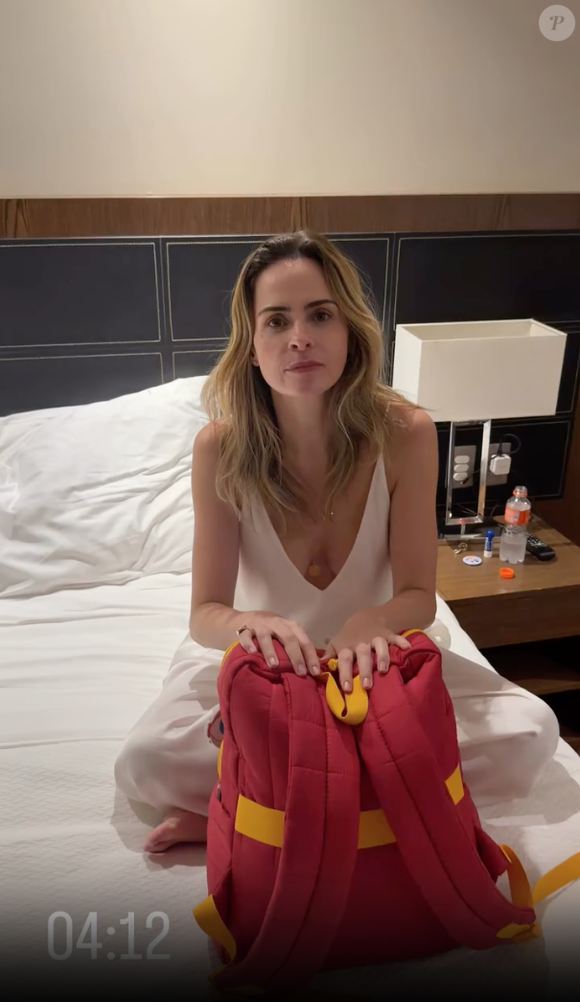 No vídeo, Ana Paula confirmou que estará presente no 'Mais Você' desta quarta-feira (22), para tomar café da manhã com Ana Maria Braga