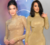 Bruna Marquezine dá ultimato na era 'clean girl': com vestido de alta-costura da Gucci de silhueta ajustada ao corpo e acabamento dourado brilhante, protagonista de 'Amor da Minha Vida' repete look grifado usado por Kim Kardashian no 'after' do Oscar 2026