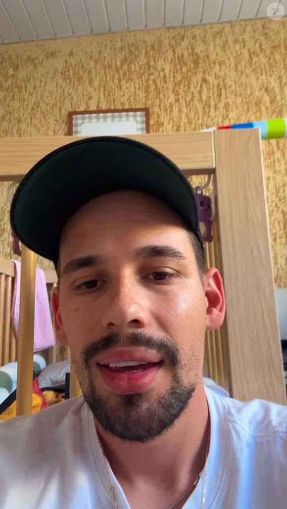 Lucas Borbas gravou uma sequência de stories de cerca de 5 minutos, para se defender das acusações de proibir o contato do filho com a família