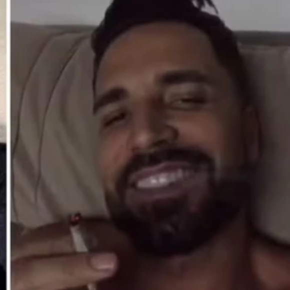 Filho expõe vídeo de Latino usando drogas e acusa o pai de trair esposa: 'Colocava amante novinha dentro de casa'