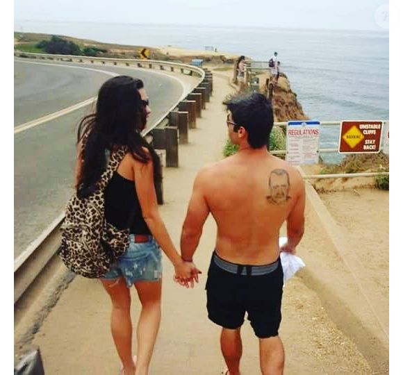 Grávida pela 2ª vez, Renata Silveira engatou namoro com o empreendedor Leandro Guimarães em 2013 em foto do começo do relacionamento