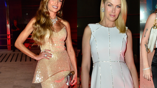 Branco minimalista, dourado glam e look bicolor! Ana Hickmann, Patrícia Poeta, Viih Tube e mais famosas brilham em premiação feminina; veja +15 fotos