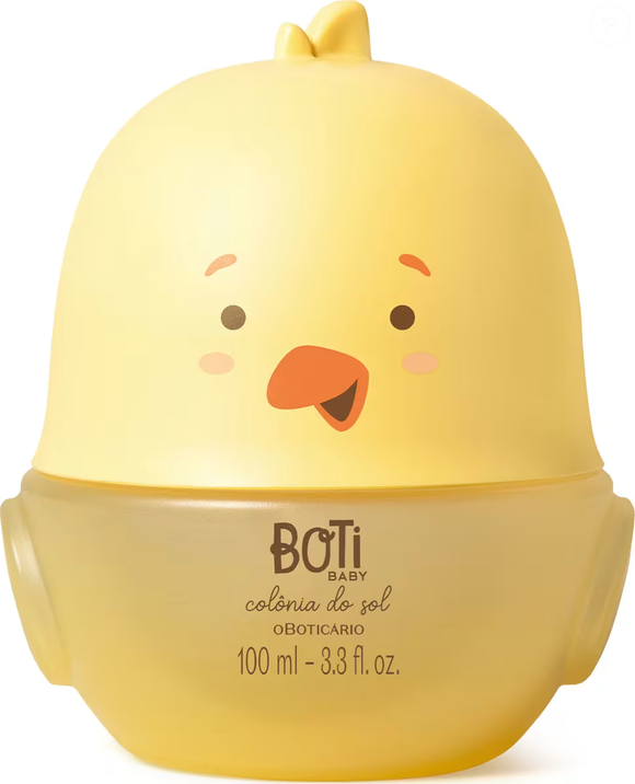 O Boti Baby Sol, do O Boticário, apresenta uma fragrância floral musk leve e solar, combinando lavanda, notas cítricas muito suaves e um fundo levemente adocicado e confortável