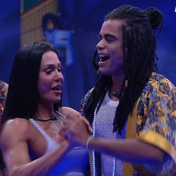 Para alguns fãs do 'BBB 25', Gracyanne Barbosa tem interesse em Diogo Almeida