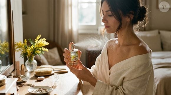 Com a mimosa em flor como destaque, o perfume Mimosa, da Monotheme Venezia, aposta em uma composição floral e atalcada. A proposta da fragrância é transmitir luminosidade, otimismo e alegria, características que acompanham a identidade olfativa do produto