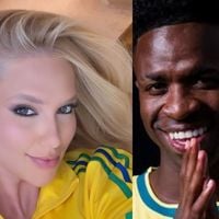 Virgínia 'some' da web em dia de folga de Vini Jr. e internautas provocam: 'Marcando mais um gol do Brasil'