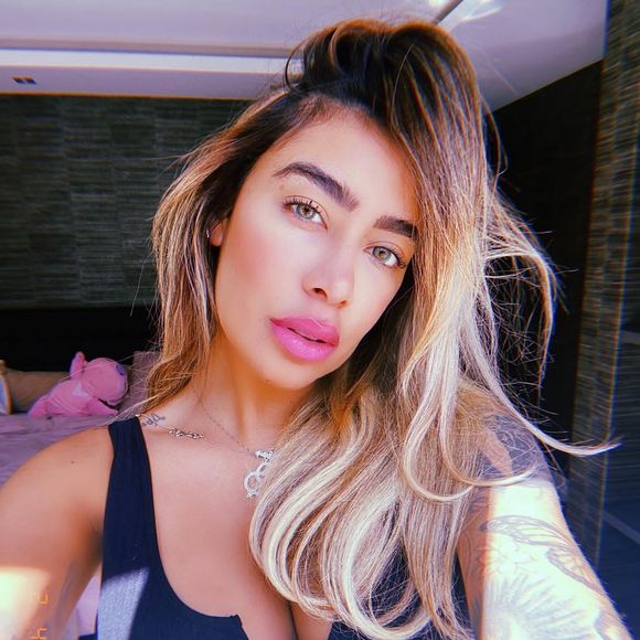 "Minha boca sempre foi carnuda", disse Rafaella Santos em uma entrevista