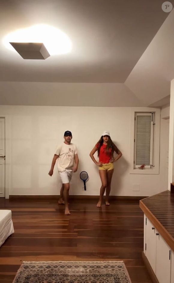 O vídeo de Sofia foi publicado por Cauã Reymond