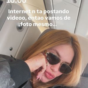 "Vamos decolar agora": Virginia compartilha momento antes de viagem relâmpago internacional